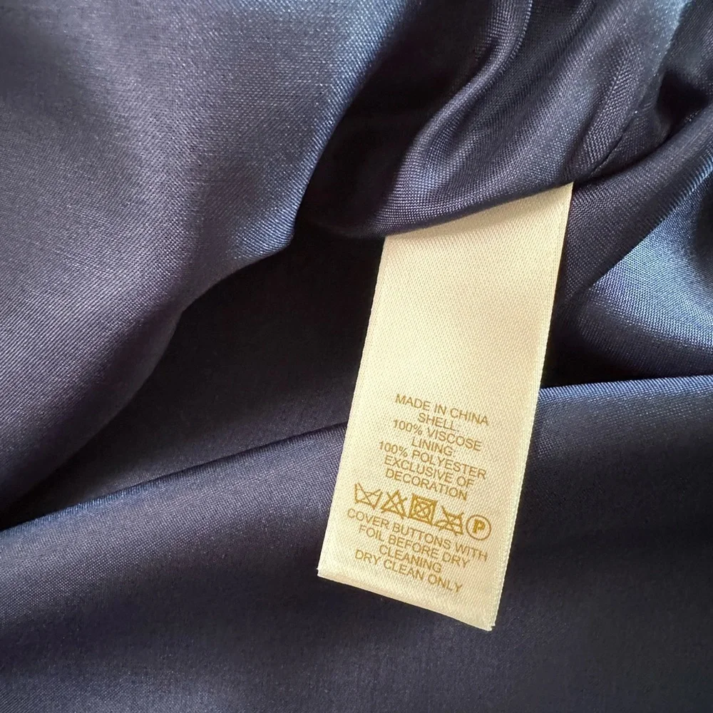 Kate Spade French Thelma Peter Pan Collar Dress Size 4 - Picture 8 of 17